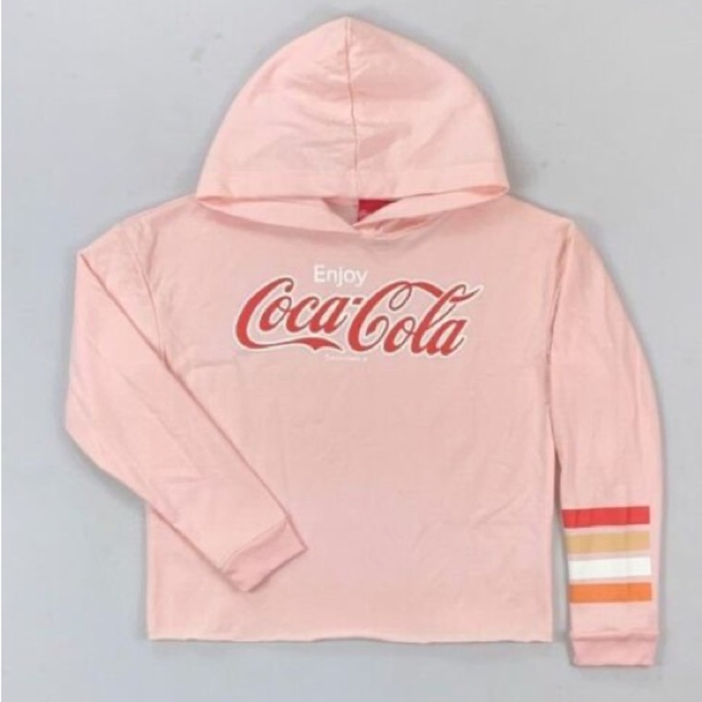 🩷Free Shipping🩷 Coca Cola Cropped Hoodie- Size S (Juniors)